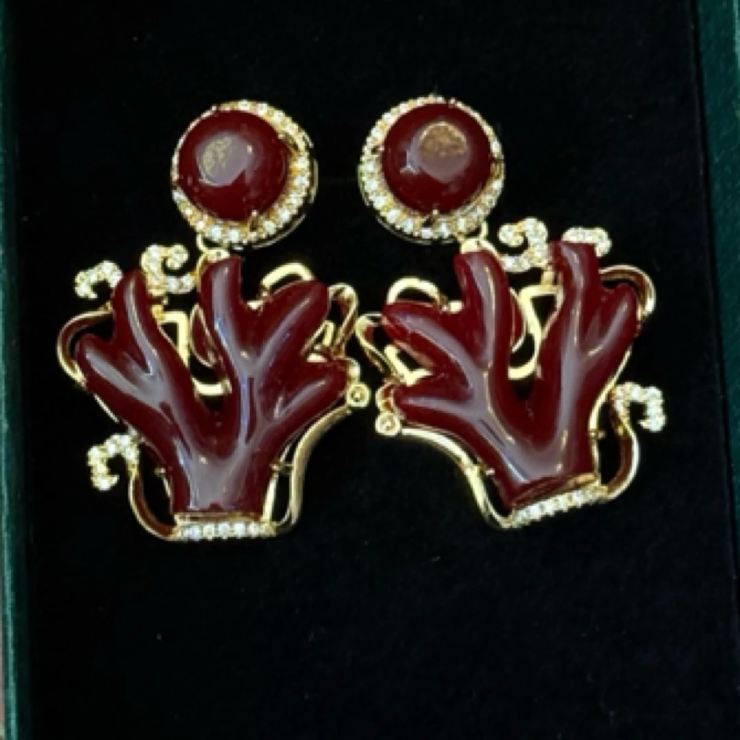 非金属亚克力耳饰 时尚女士新款耳环