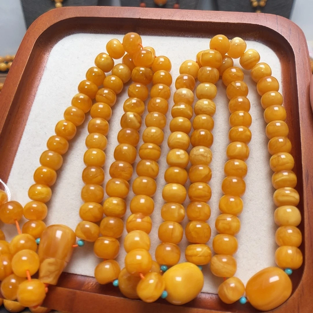 蜜蜡未镶嵌手链蜜蜡