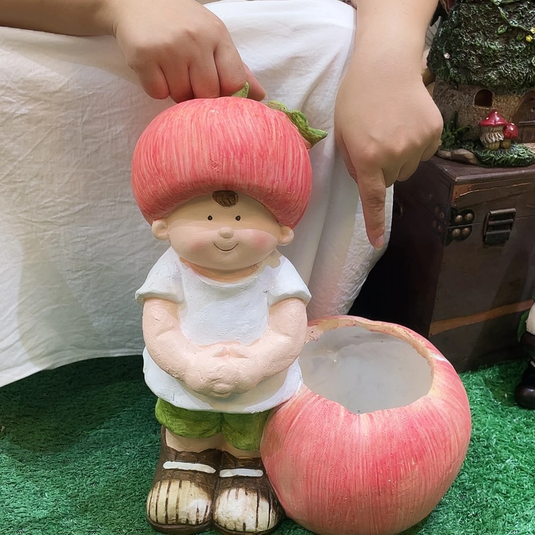 摆件花园摆件红红火火