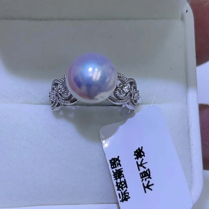 淡水珍珠颈饰银S925镶嵌