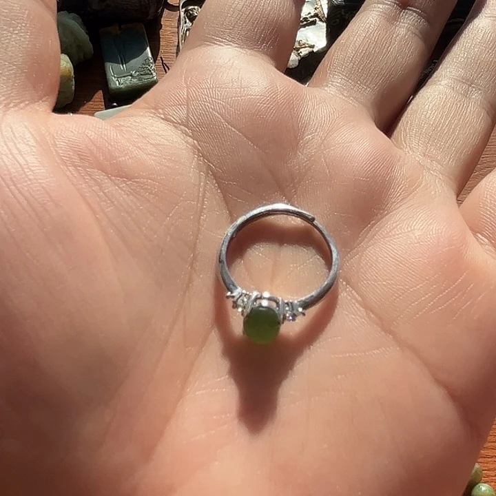 和田玉（糖玉）未镶嵌戒指