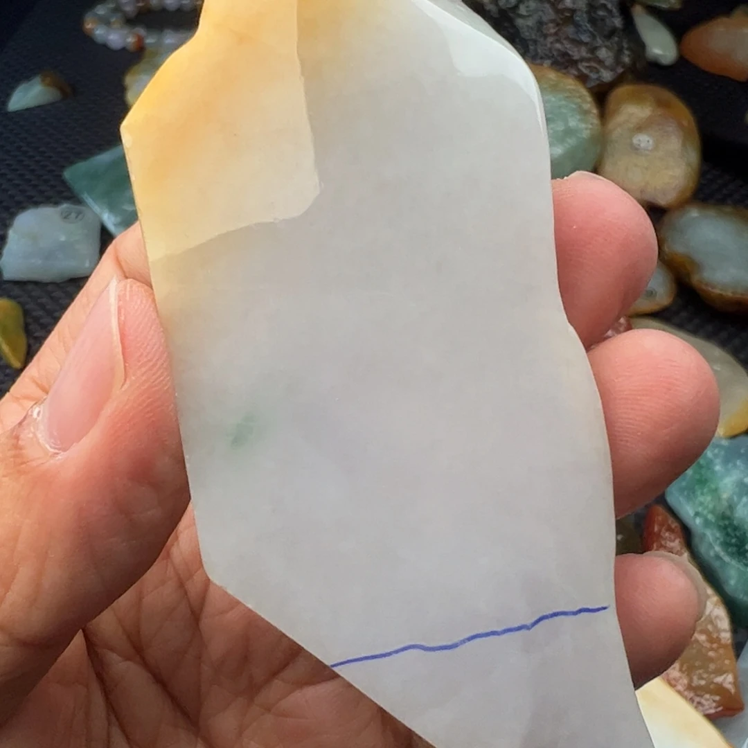 翡翠裸石缅甸翡翠