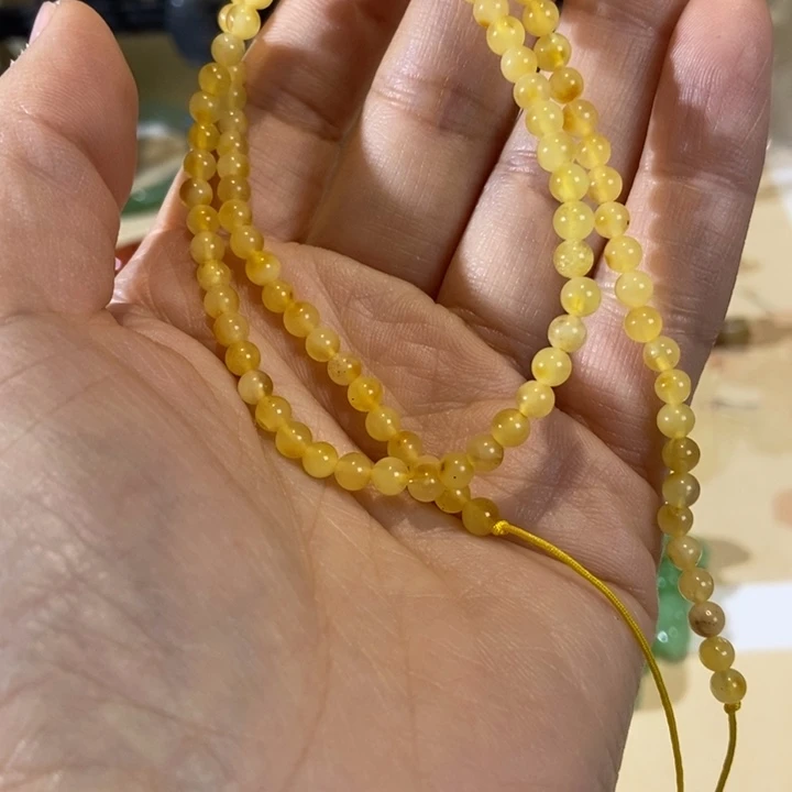 琥珀未镶嵌颈饰这个