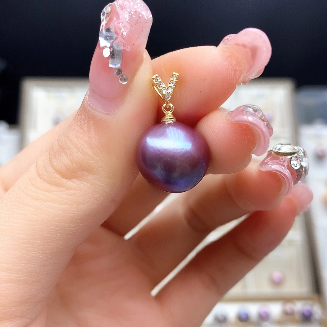 淡水珍珠颈饰合金