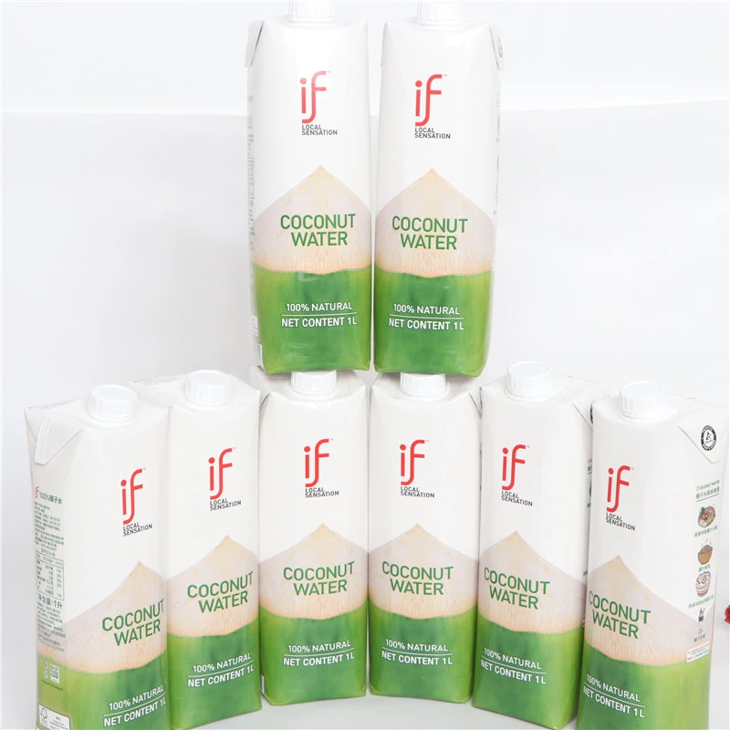 if椰子水即饮椰子水1L大瓶装100%果汁饮料聚餐网红椰子水夏季饮品