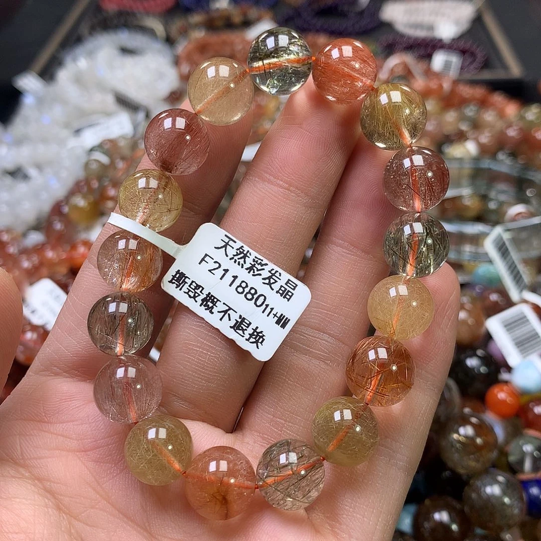 水晶手链未镶嵌，