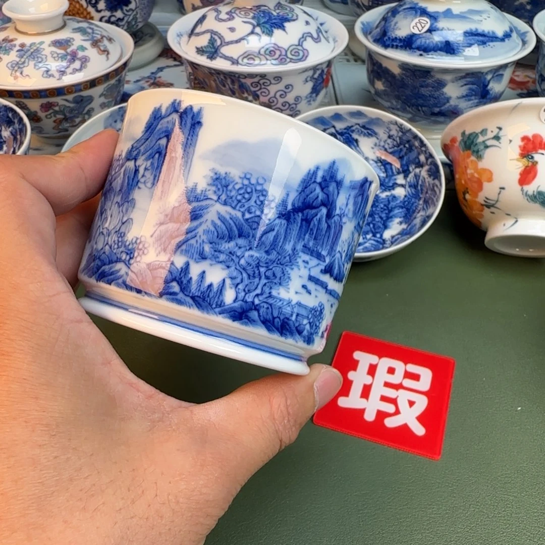 陶纯手工纯手绘茶具226