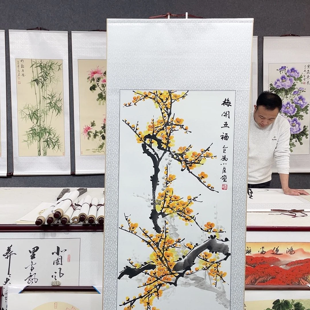 国画手绘作品手绘作品