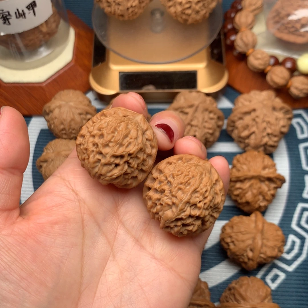 文玩核桃把件龙眼33