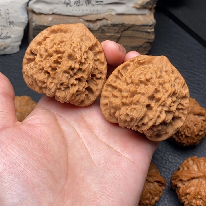 吊坠文玩核桃全品50.5官帽