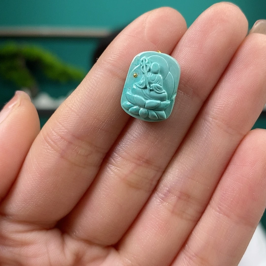 未镶嵌绿松石珠宝奇石