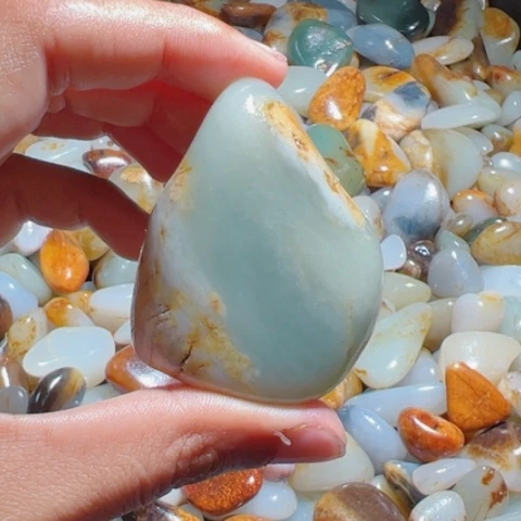 和田玉（糖玉）手链未镶嵌32