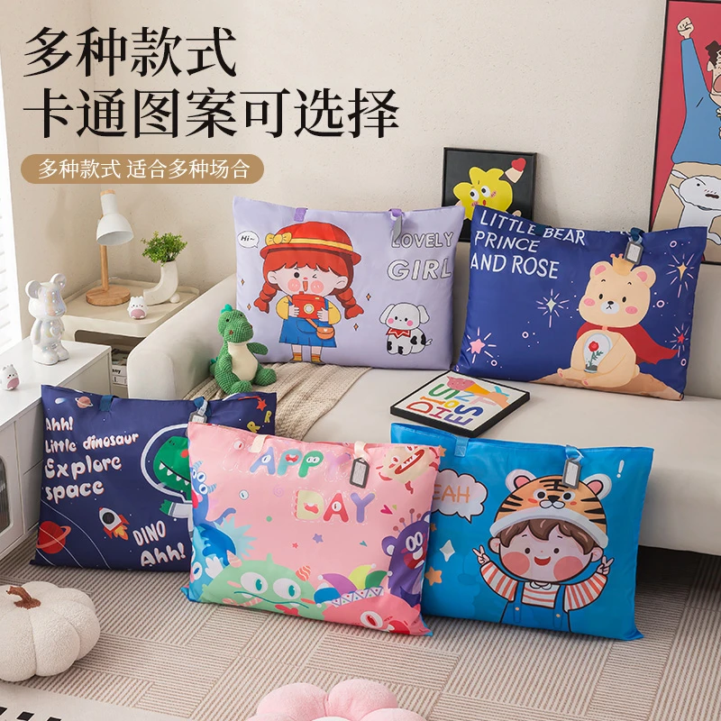 幼儿园被子收纳袋防潮装被子子幼稚园棉被被褥收纳袋儿童行李包