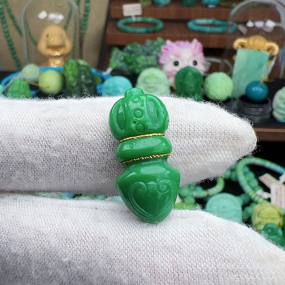 绿松石未镶嵌绿松石主播璐璐