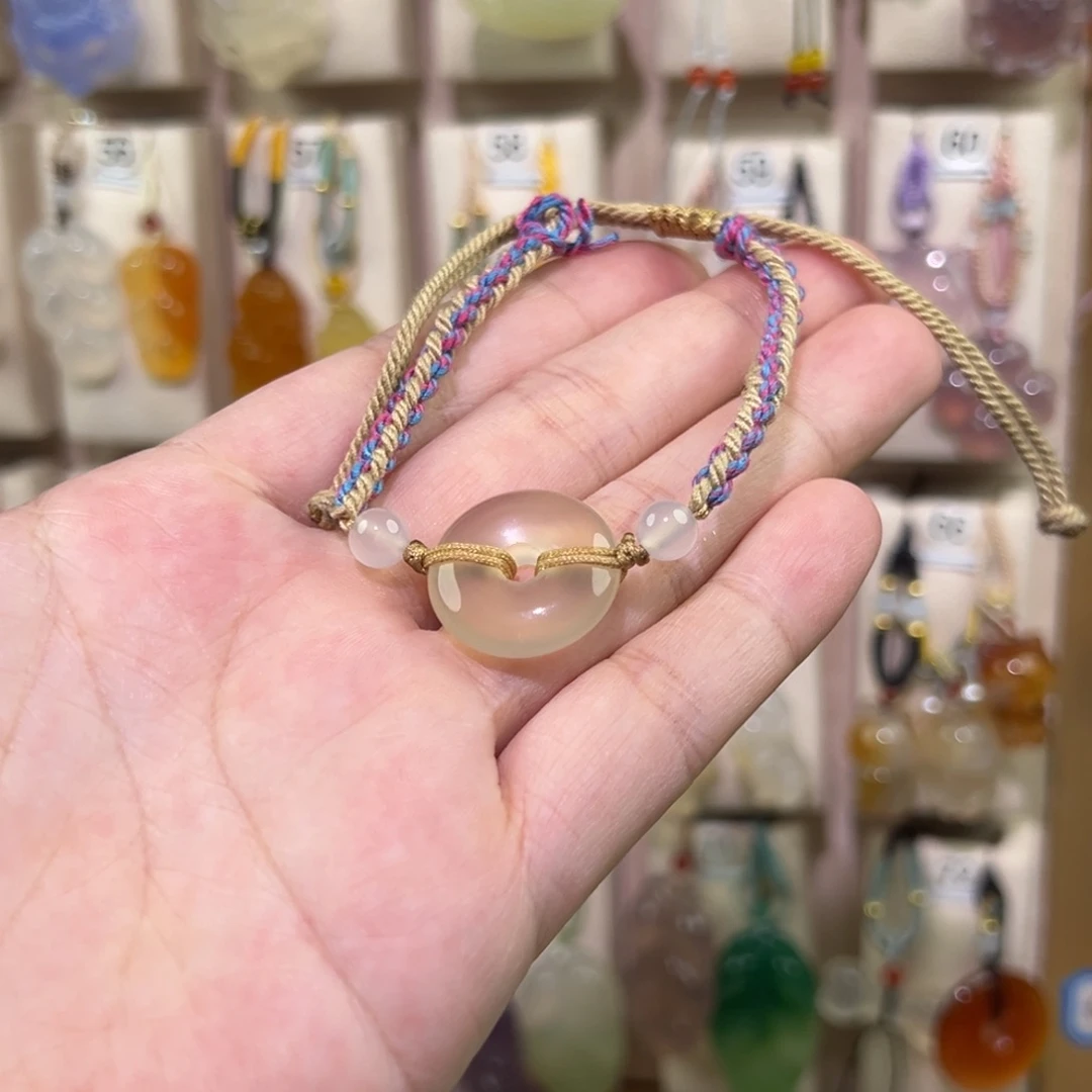 崽***u玛瑙/玉髓未镶嵌吊坠(赠链)