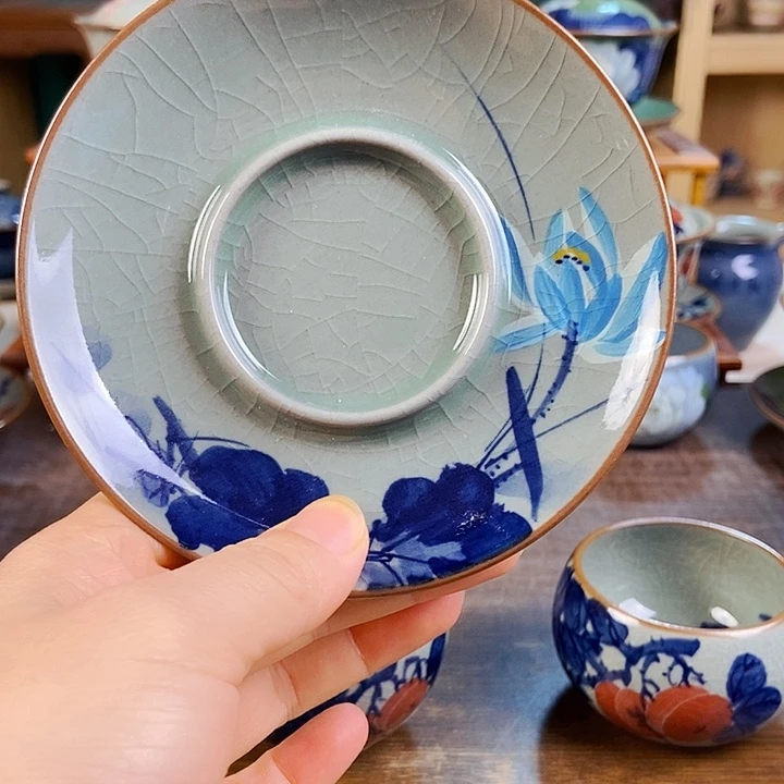 村***人瓷片手工制作工艺精湛等