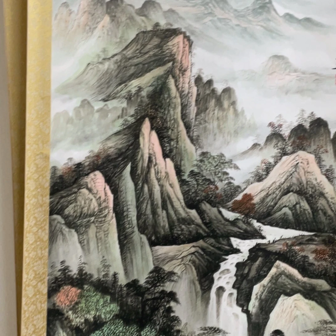 国画老师手笔手绘作y
