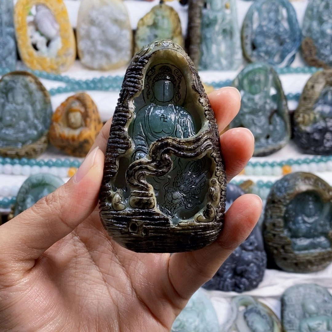 李***森定制翡翠未镶嵌翡翠定制链接