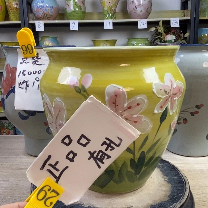 景德镇高温陶瓷花盆