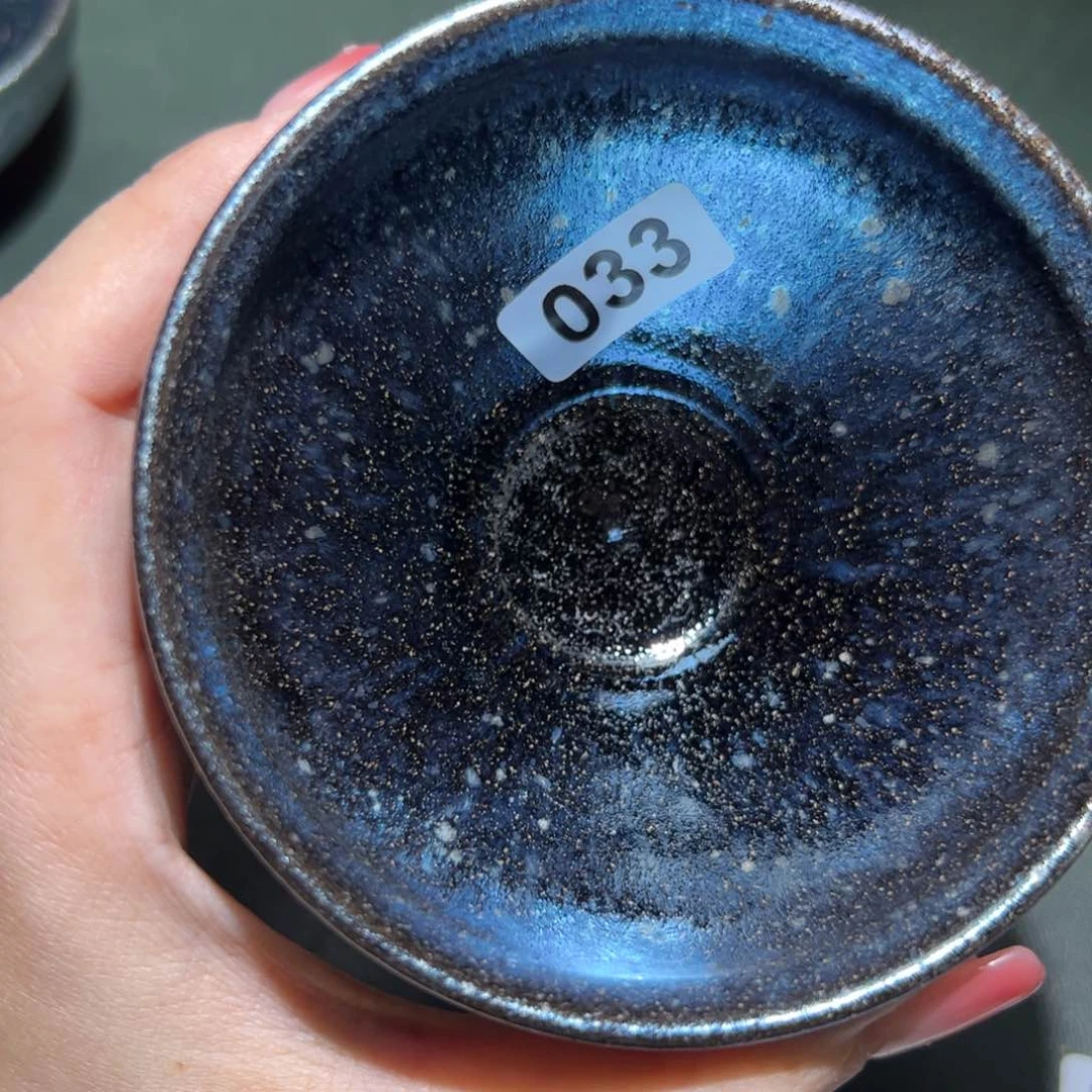 喜***3茶盏全手工原矿原釉建盏