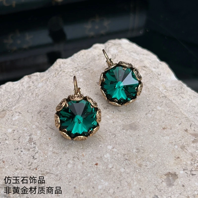 铜合金 合成立方氧化锆 CG耳钩 9019