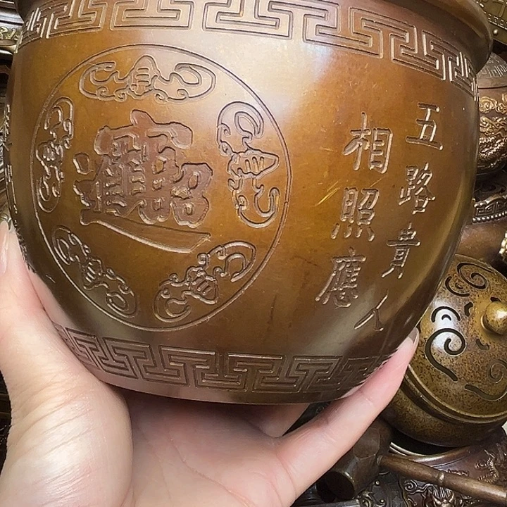 精美铜器，点击下单