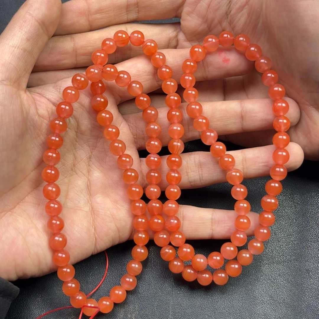 玛瑙/玉髓颈饰未镶嵌多样性南红108颗卡8货头