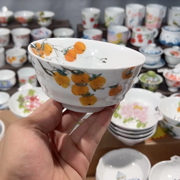 景德镇手工手绘陶瓷5寸碗