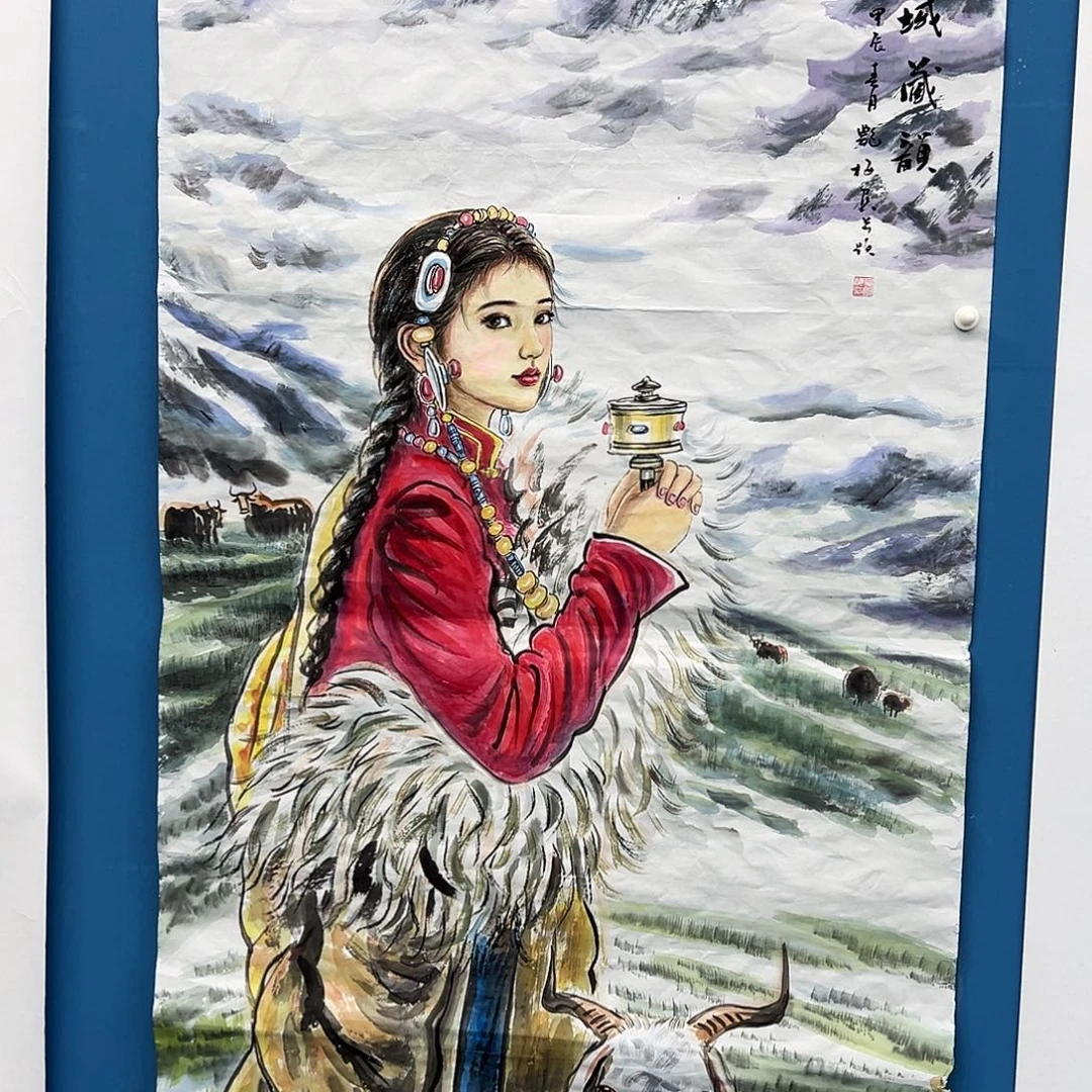 国画纯手绘作品欣赏