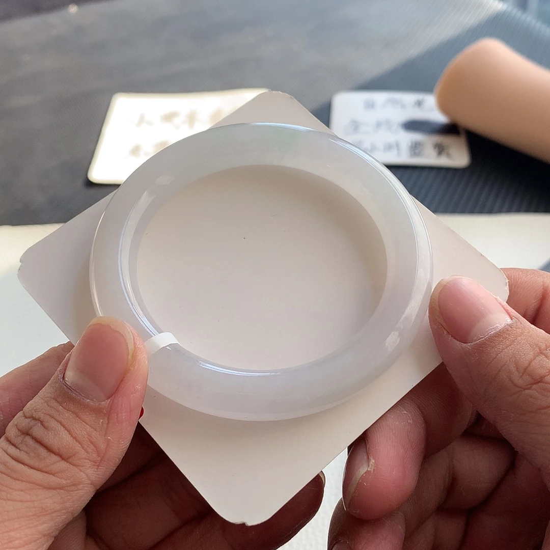 翡翠手镯未镶嵌13号 53.3