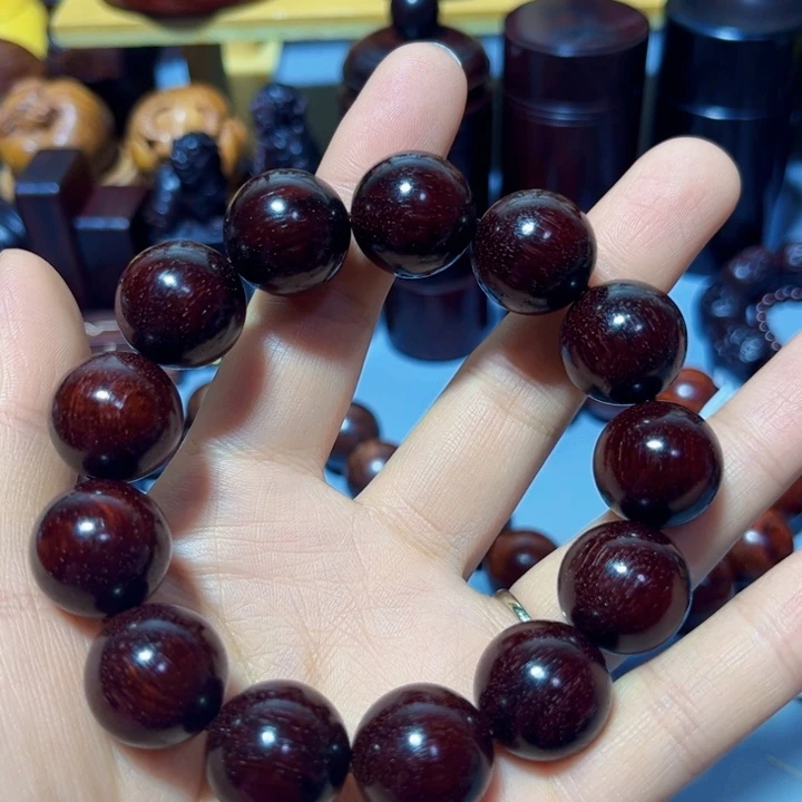 木～***～檀香紫檀木木手串佛珠