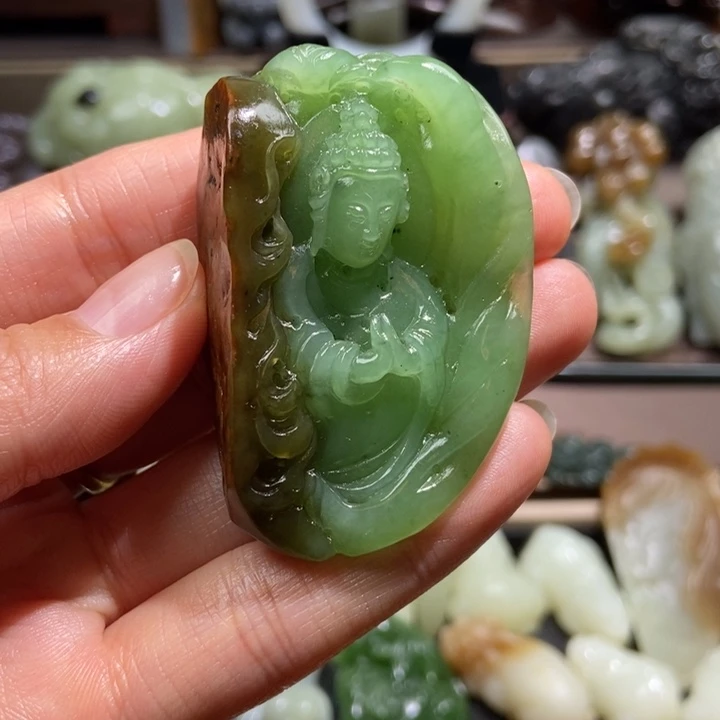 颈饰未镶嵌和田玉