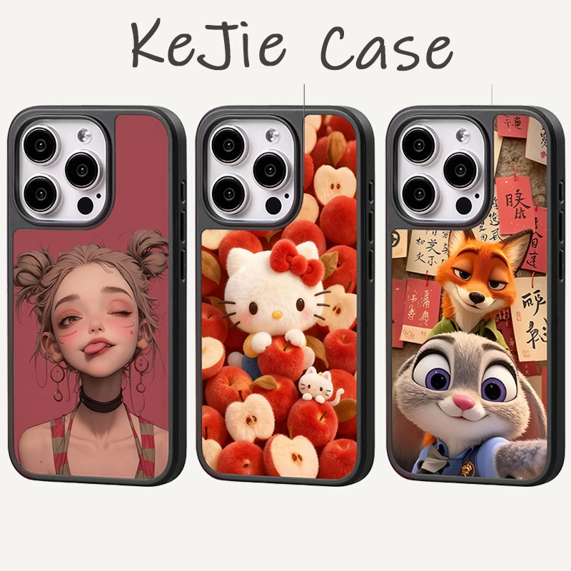 心苹气和适用苹果17promax手机壳iphone16新款15全13磁吸12可爱