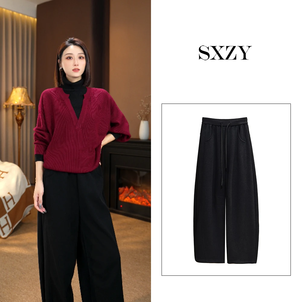 ‘SXZY’雪儿【小麦穗弯刀裤】秋季简约百搭显瘦时尚裤