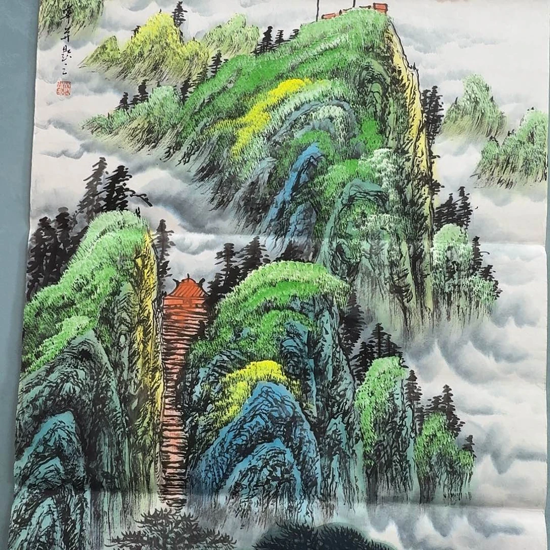 纯手绘的好看作品