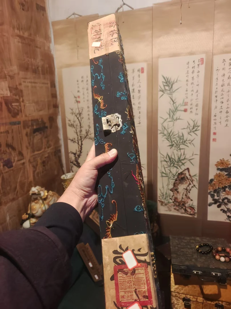 画 长龙刺绣画 陈设精品1