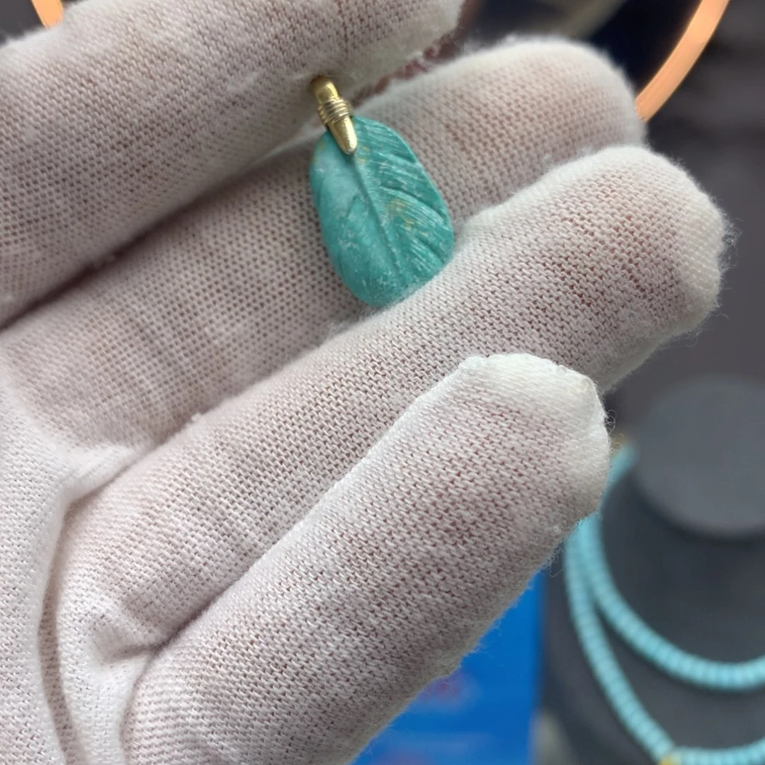 绿松石挂件未镶嵌