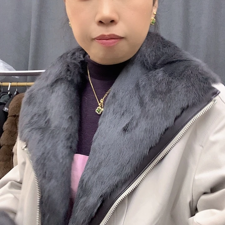 小****活灰色外套女装
