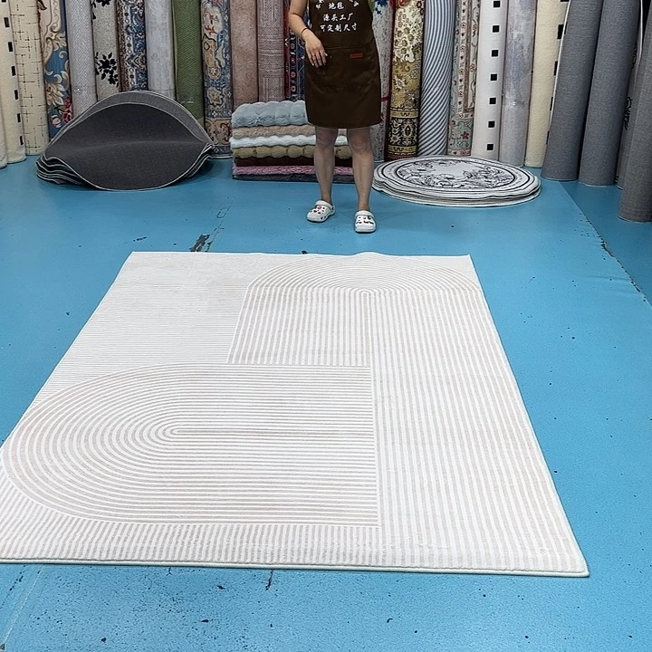 混纺160×230误差±1-3cm精编细砂仿羊绒棉布底微瑕