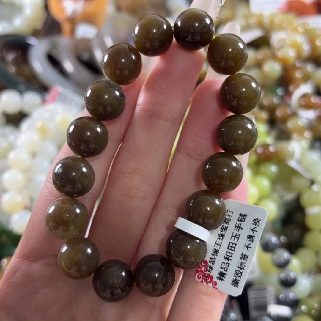 和田玉未镶嵌手链203