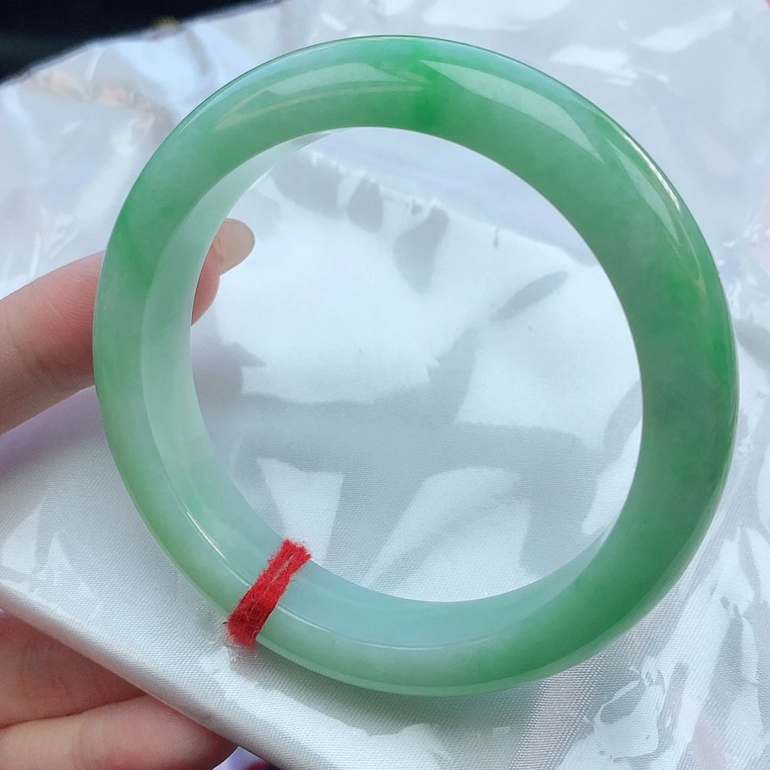翡翠手镯未镶嵌57圈口882373