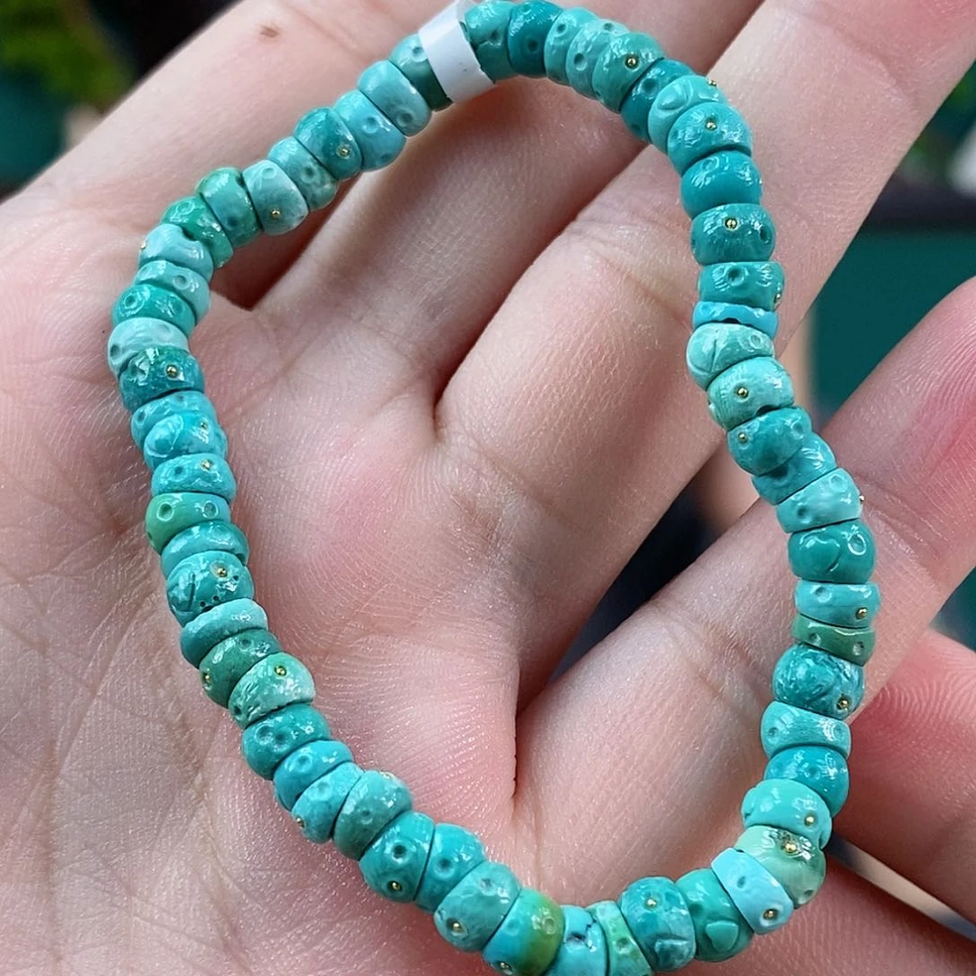 绿松石珠宝奇石未镶嵌