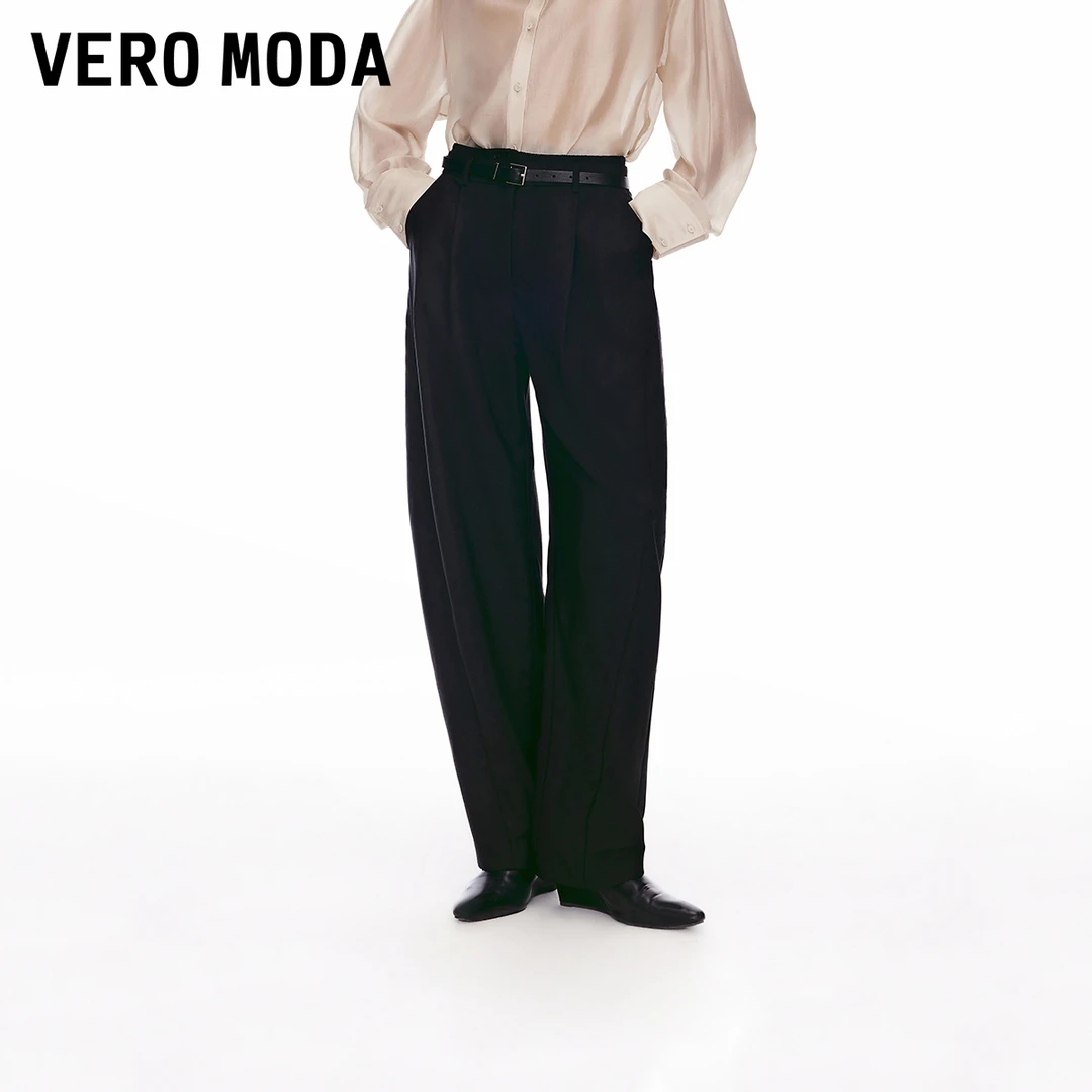 【达人推荐】Vero Moda休闲裤香蕉裤简约时尚流光风3252PL023