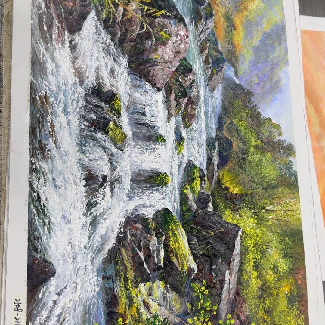 油画你在我心里的时候