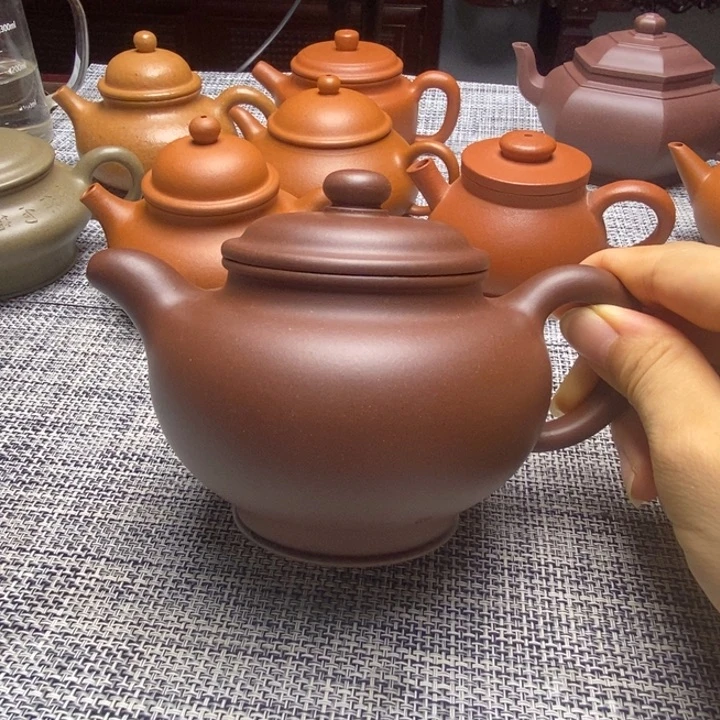到***技紫砂茶壶360ccccccc
