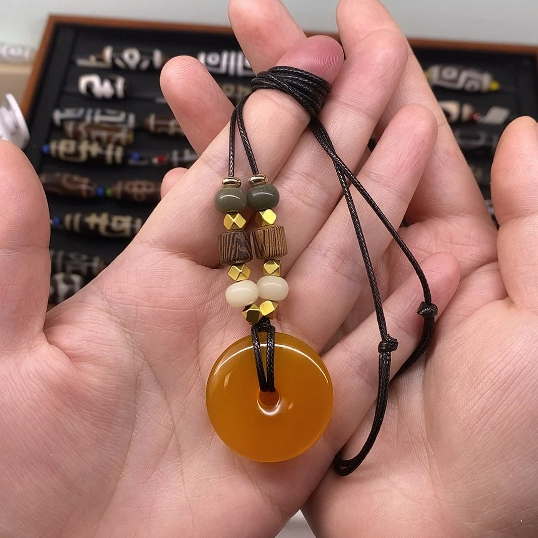 玛瑙/玉髓未镶嵌颈饰