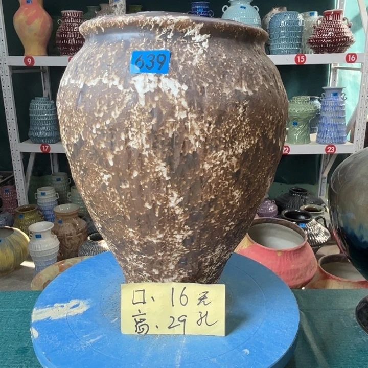 景德镇陶瓷花盆花器639