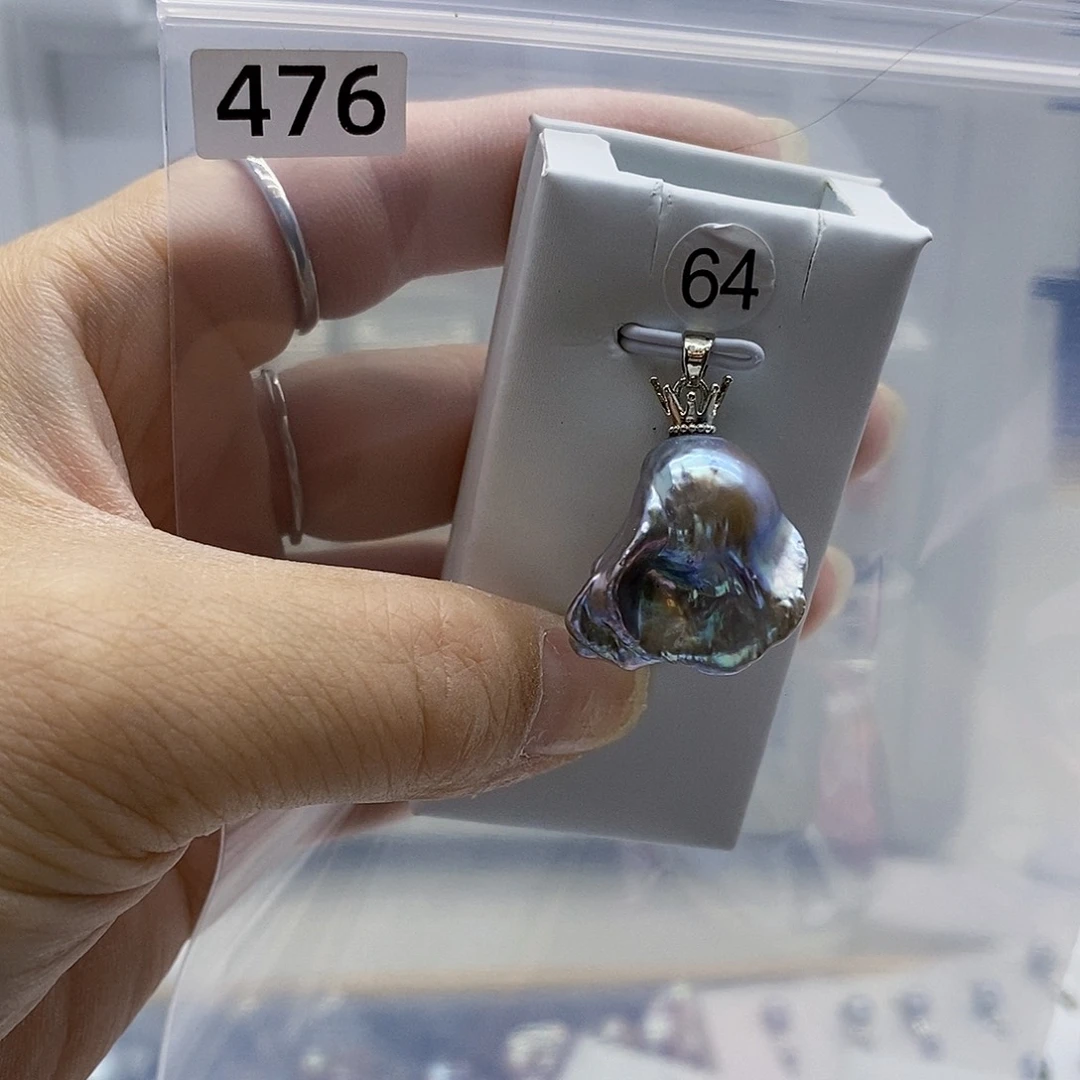 颈饰合金淡水珍珠