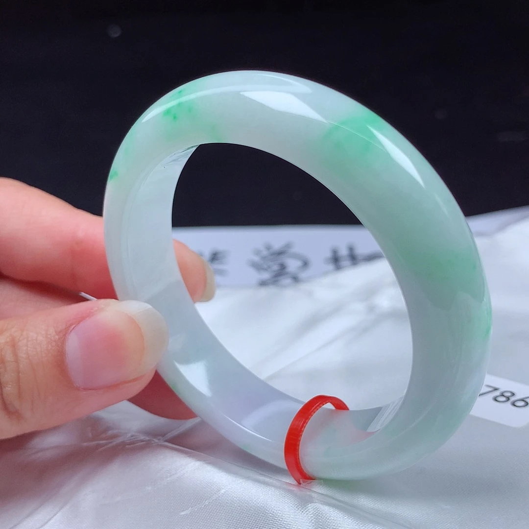 未镶嵌手镯翡翠50圈s61786