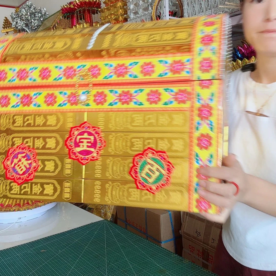 纸质百宝箱材料包，需自折自粘，不是成品，不含工具